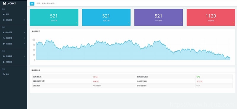 PHP响应式在线聊天系统源码 自适应PC+WAP手机移动端插图5