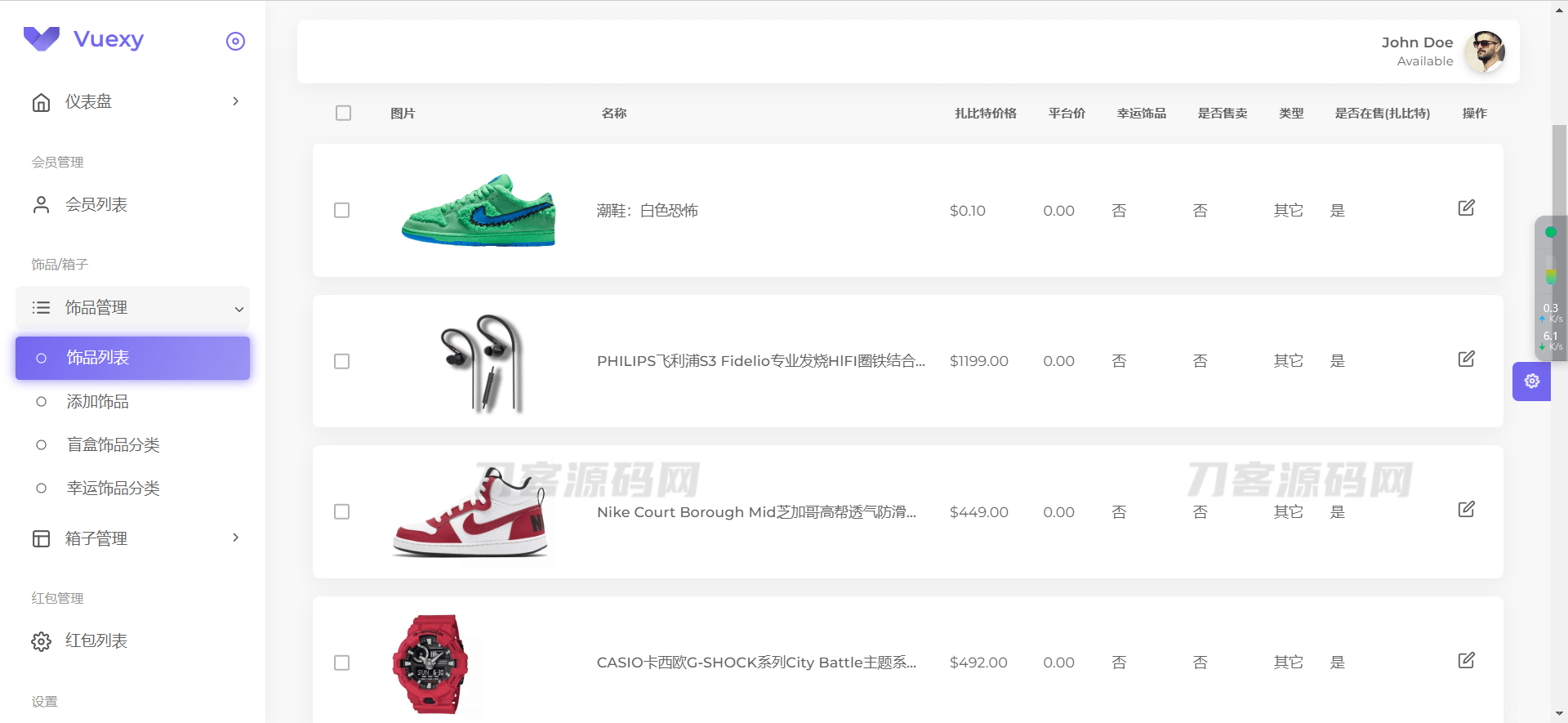 仿CSGO盲盒开箱源码 盲盒商城源码 盲盒开箱源码 潮物盲盒商城源码插图17