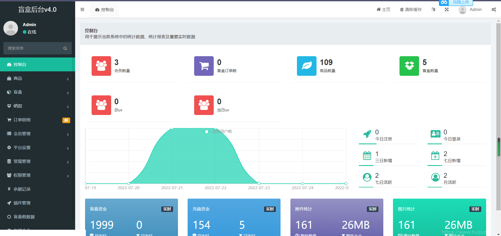 开源H5盲盒商城源码系统4.0|vue+TP5php框架开发开源网站+安装教程插图7