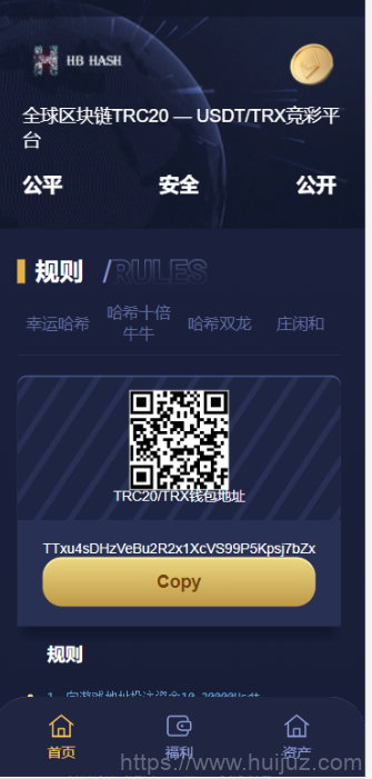 哈希竞猜源码-支持四种玩法插图1