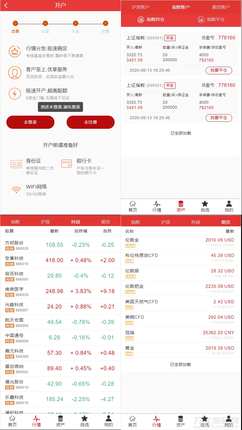 富汇交易所V3.0版源码 区块链证券股票 期货交易所 虚拟交易 代理系统源码插图1