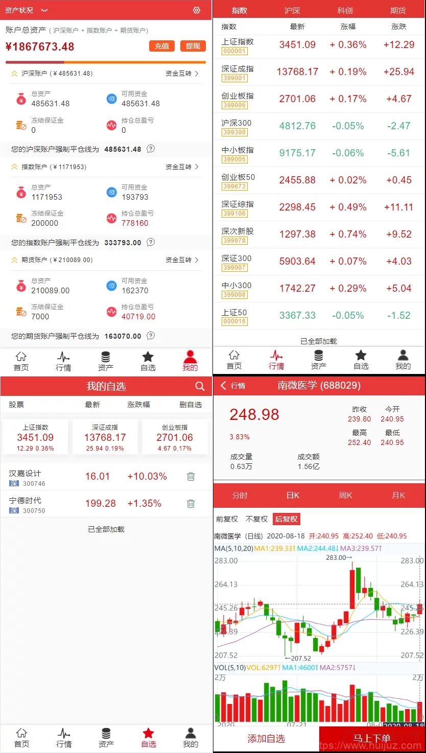 富汇交易所V3.0版源码 区块链证券股票 期货交易所 虚拟交易 代理系统源码插图3
