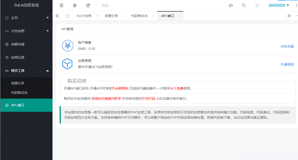 企业级程序 苏林加密系统内测发布 支持多种加密插图9