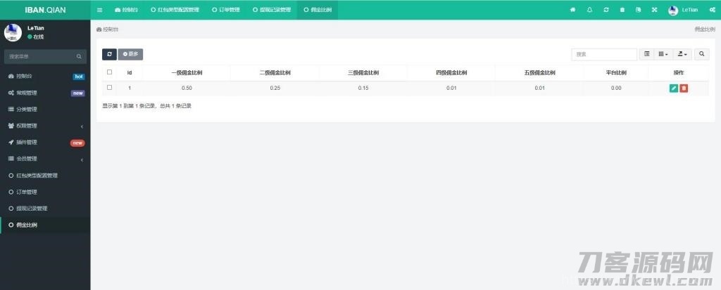 2021新年UI的拆红包源码/5级代理功能/会员中心充值接口完善插图11