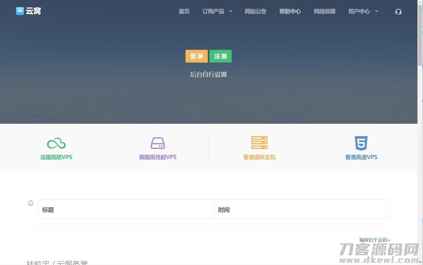 SWAPIDC去云中心版本附带插件插图7