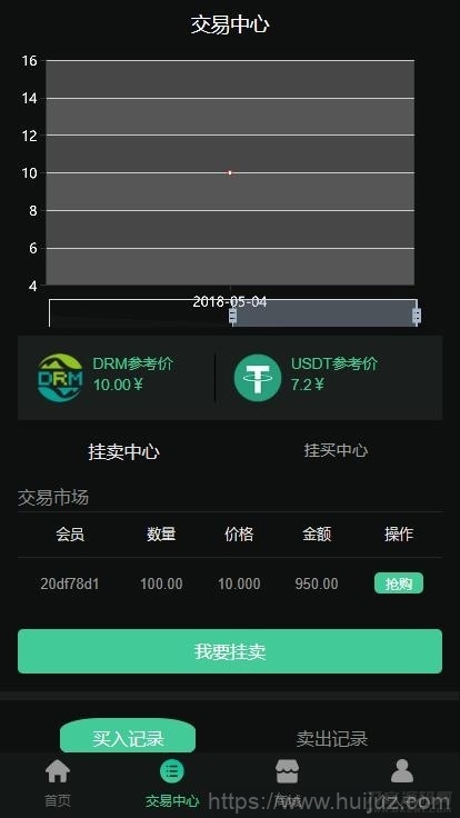 【DRM森林区块商城】种树区块系统带交易中心+直推系统+分红+在线挖矿+金融投资理财H5源码插图7