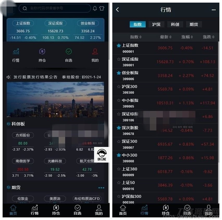 【3.0新股申购】新增新股申购功能+独立新股管理后台+实时分时线和K线/配资系统源码插图9