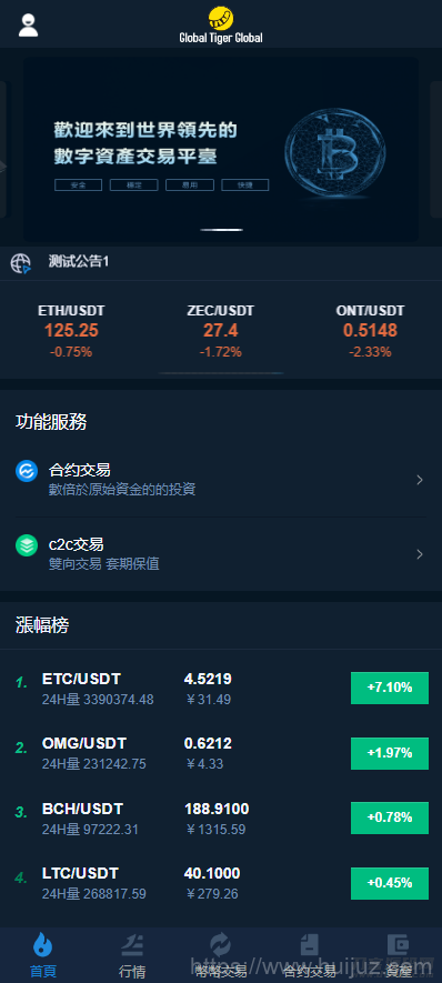 区块链交易所系统源码+杠杆+合约交易+币币+C2C交易插图7