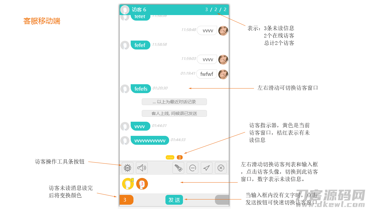 WeLive开源PHP在线客服系统源码插图1