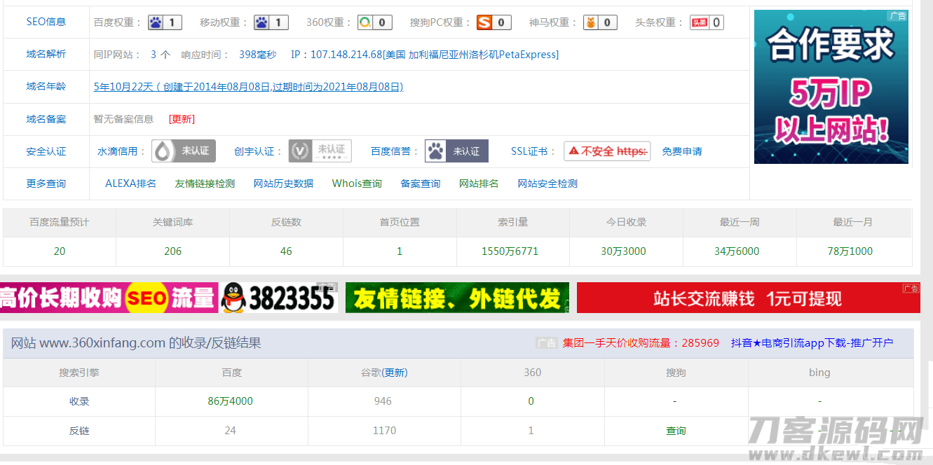 火端二开的站群6.0源码用于二级目录效果更好插图1