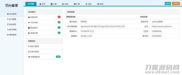 Thinkphp仿我爱广告任务网网站源码下载插图5