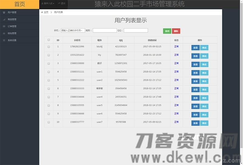jsp+ssm+mysql校园二手市场交易平台源码 带视频教程插图33