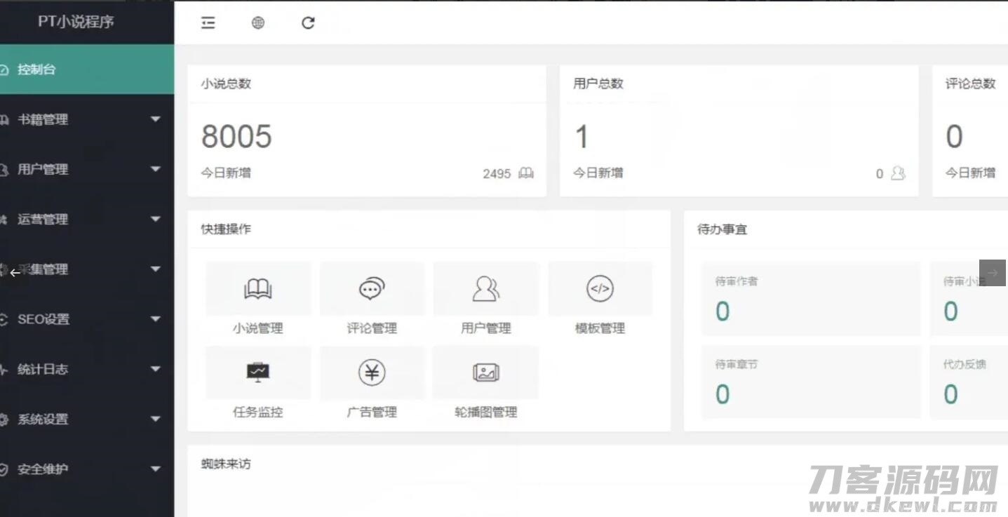 PT小说站源码/带采集/带会员机制/带收费机制插图5